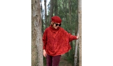 Knitted Poncho/Ruana colours