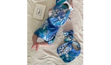 Hand print Batik Baby Rompers
