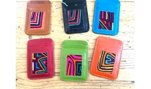 Kuna & Leather unisex Pocket card holder