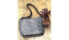 Recycled Aluminiun can's lid purse