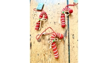 Hand woven Christmas Decorations