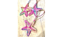 Hand woven Christmas Decorations Stars