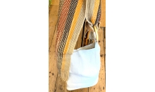 Wide Strap Handloom Bag