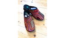 Hand stitched Molas Solano Clogs